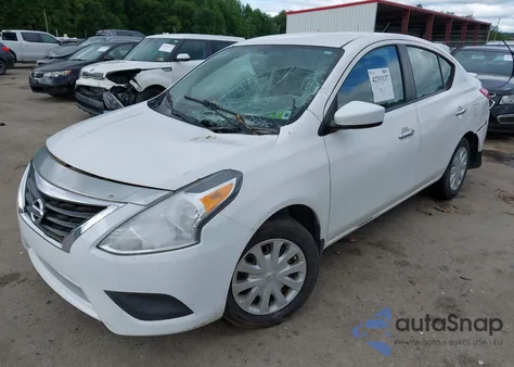 2017 Nissan Versa 1.6 S/1.6 S+/1.6 Sl/1.6 Sv z USA, uszkodzony, nr VIN 3N1CN7AP2HL802702